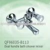 brass double handle bidet mixer,bathtubs tapware,musluk,faucet made in china