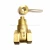 Import Brass Magnetic Lockable Gate Valve for Water Meter from China