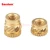 Import Brass Ultrasonic Heat Staking Threaded Inserts Nut for Plastic from China