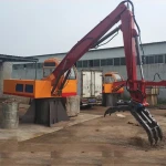 BRD high efficiency fixed steel grab machine scrap metal lifting equipment