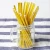 Import Bronzing paper straw color stripe party paper straw custom disposable paper straw from China