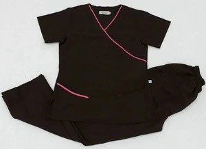 BSCI Factory professional medical disposable scrub/scrub suit/nurse hospital uniform designs