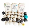 Bulk Custom Produce Laundry Balls Dryer Handmade Organic Wool tumble Dryer Balls Laundry Chemical Free