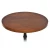 Import Cafe round cast iron base Wooden Top bistro table from India