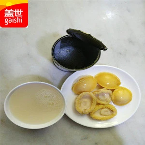 Canned abalone 8 pcs in brine Shellfish Fresh Seafood Canned Abalone with Good Taste