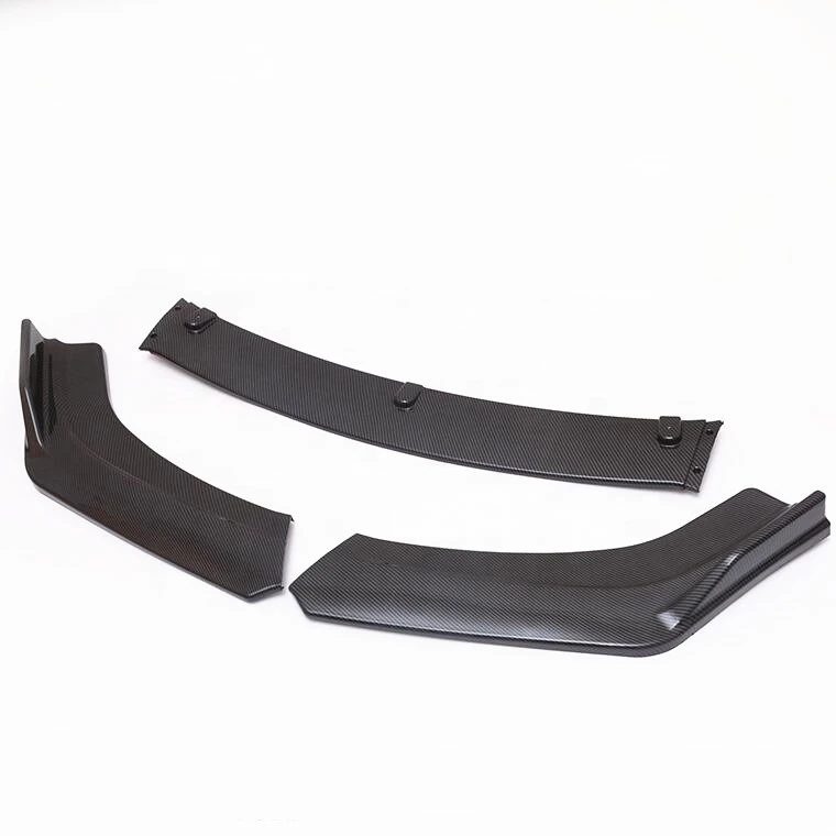 Car accessories front lip side skirt bumper lip new updated parts universal front lip splitters