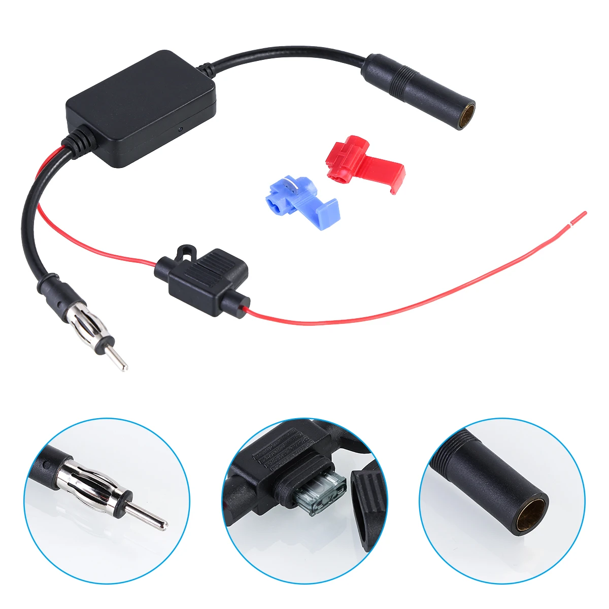Car Antenna Signal Receiving And Amplifying Antenna With Waterproof Function