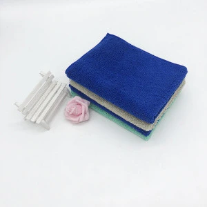 Car Polishing Towel High/Low Pile Towel with Custom Colors Microfiber Car Towel