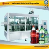 Carbonated alcoholic beverage filling product line