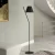 Import ce certificate e27 holder fabric, wooden and iron indoor use floor lamp from China