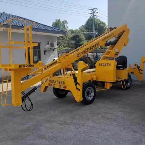 Buy Ce Certification M Hydraulic Manlift Boom Lift Work Platforms Telescoping Lift Straight