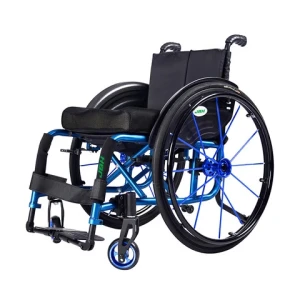 CE  ISO Certificate Aerospace titanium aluminum JBH S02 manual wheelchair for sale