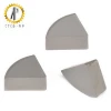 Cemented brazed carbide tips tool parts