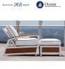 chaise lounge used teak outdoor furniture