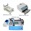 charmhigh T36VA small smt smd led pick and place machine line Reflow Oven CHMRO-420+3040 high precision stencil printer