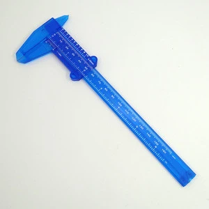 Cheap 6 Inch 150mm Plastic Ruler Sliding Gauge Vernier Caliper