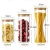 Import cheap custom oem storage tube clear empty airtight borosilicate spice glass jar with cork bamboo lid from China