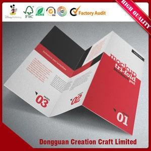 Cheap factory outlet product catalogue book and brochure printing service