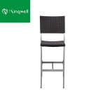 Cheap Price Armrest Rattan Bar Chair for Patio Garden Use