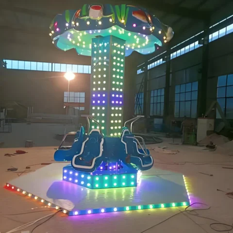 Buy Cheap Price Attraction Amusement Park Kids Rotary Mini Drop Tower ...