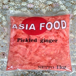 Cheap Price Grade AB seasoned pickled sushi ginger pink vegetables