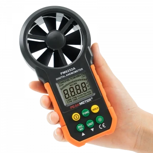 Cheap small mini digital industrial rotating fan wind vane function of analog anemometer wind speed meter station