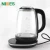 Import Cheaper 360 degree swivel base 1500w cordless glass electric kettle from China