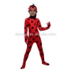 Children and Adults red lady bug costume ladybug cosplay jumpsuit with eyemask and bags