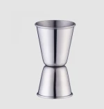 China custom 2cl/4cl double  stainless steel bar cocktail jigger