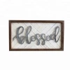 China customized wall hanging wood sign plaques manufacturer
