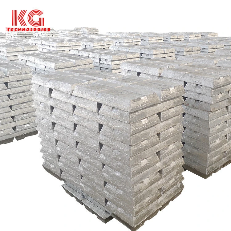 China Factory Competitive Price Pure Zinc Ingot 99 995% High-Grade Purity Specifications Zinc Ingot