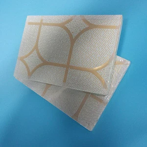 China hot sale waterproof drop ceiling tiles pressed metal ceilings plastic sheet ceiling plastic sheet for meeting and school