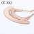 China Ins Women Bridal Children Alligator Crystal Kinky Curly Extension Clips Hair Accessories