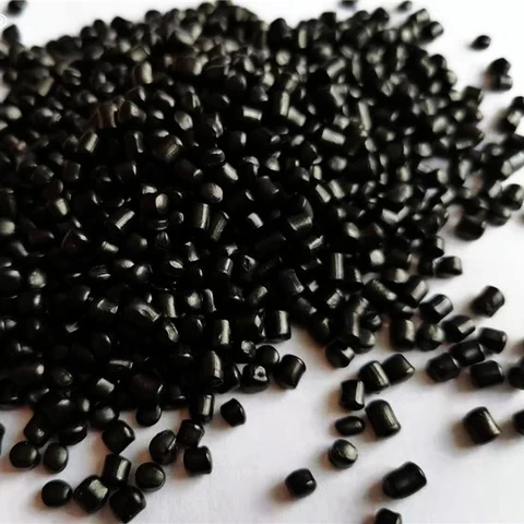 China LDPE HDPE granules  black masterbatch