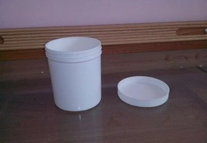 China manufacturer 100% virgin 500ml plastic bucket/container for ice cream and yogurt