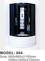 China manufacturer bathroom luxury new design indoor steam shower room