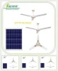 China Manufacturing 12V DC Ceiling Type Solar Fans with 3 speeds