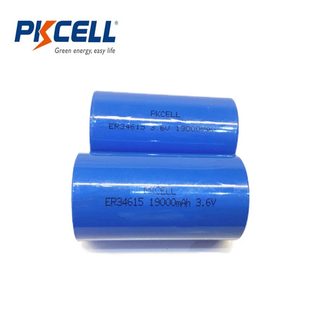 China Meter battery primary Li-socl2  battery d  size 3.6v 19000mah er34615 with msds un38.3