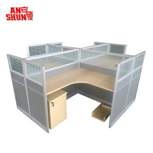 China modern cheap price office partition furniture workstation