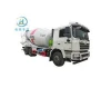 china second hand self loading concrete mixer trucks