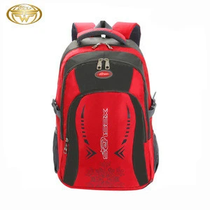 China suppliers nylon waterproof free sample bags light weight high-capacity backpack