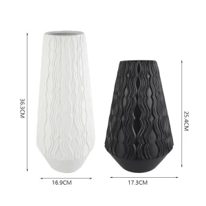 Chinese Porcelain Vase Concrete Flower Vase Custom Ceramic Vase