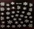Import Christmas snowflake nail sticker nail art pvc stickers factory supply from China