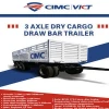 CIMC 3 axles Drawbar Trailer