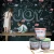 Import class office green chalkboard paint with stand for school from China