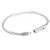 Import Classic Style Titanium steel Bracelet Simple Silver Stainless Steel Button Neutral Accessories  High Quality from China