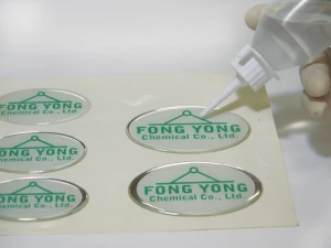 Clear Epoxy Resin Doming For Picture