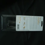 Clear PVC  Slide Blister  Packaging With Insert Paper Card