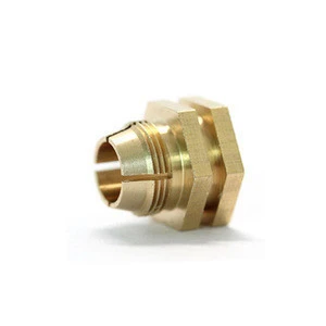 CNC machined brass components for telecom  cnc machine parts