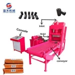 coconut shell charcoal shisha charcoal briquettes making machine